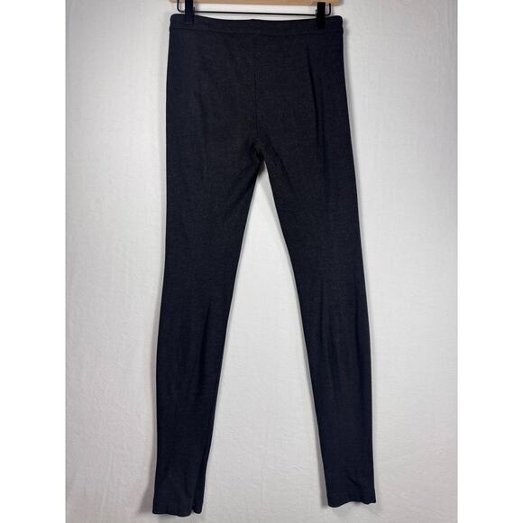 VINCE Gray Skinny Ponte Knit Pants With Zippered Ankle Size 4 - Picture 2 of 9